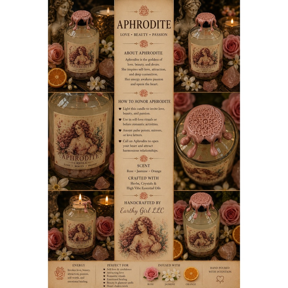 Aphrodite Oil Candle